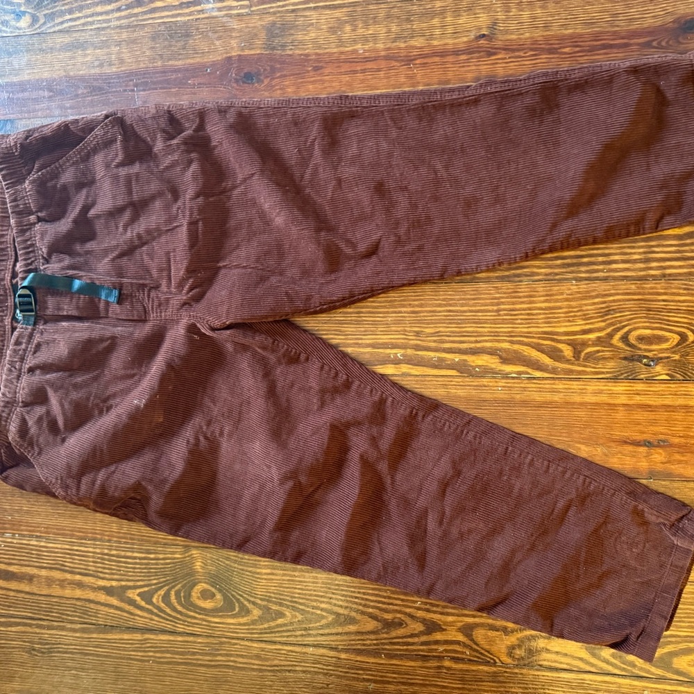 Original Use Brown/Rust Corduroy Pants Straight Leg
